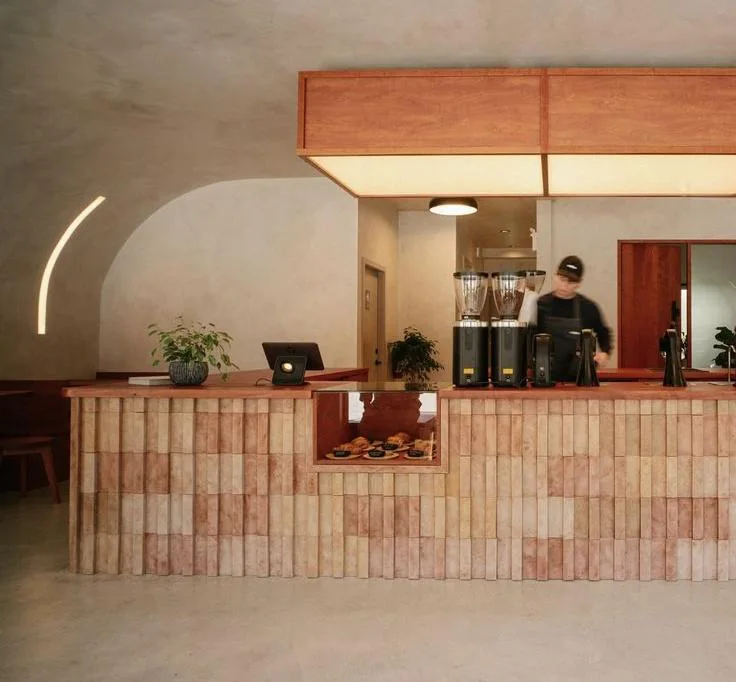 The café counter at REP HYBRID